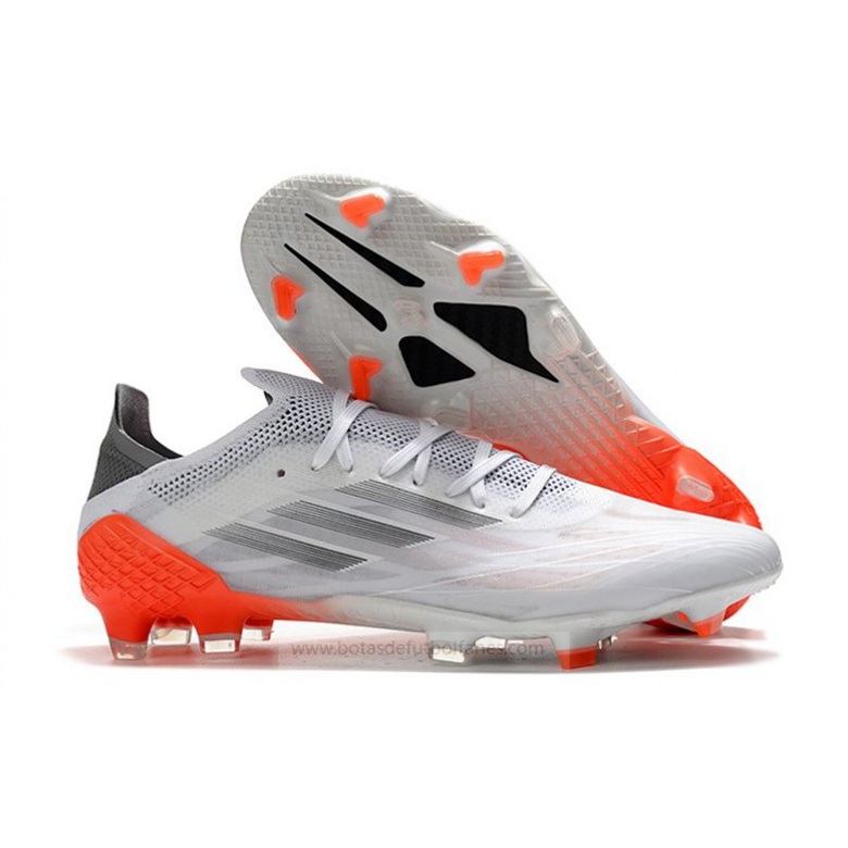 Adidas X Speedflow FG WhiteSpark Blanco Plata Rojo